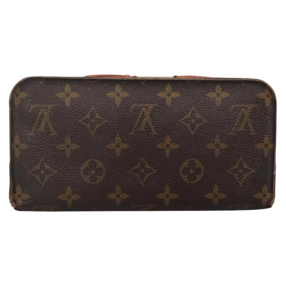 LOUIS VUITTON Monogram Porte Monnaie Zip Long Wallet - Picture 1 of 16
